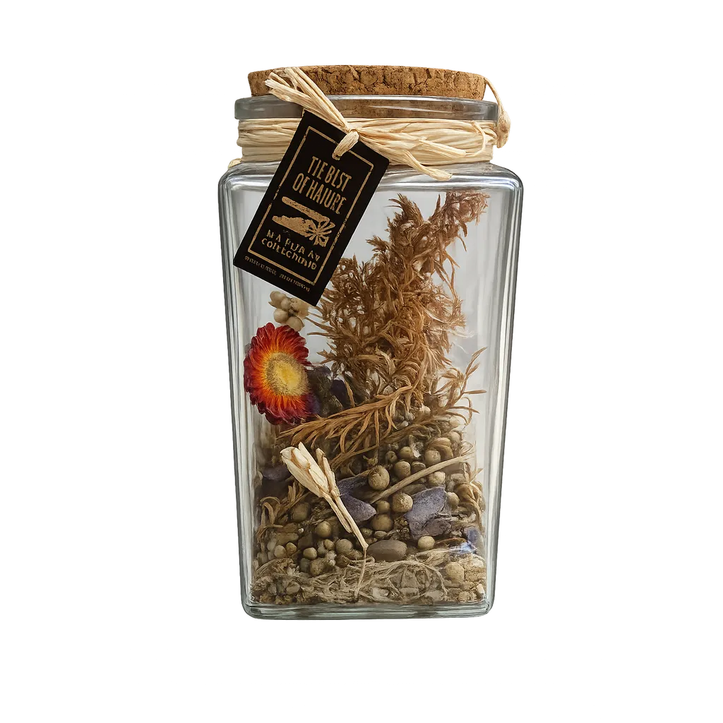 Dried Flower Jar